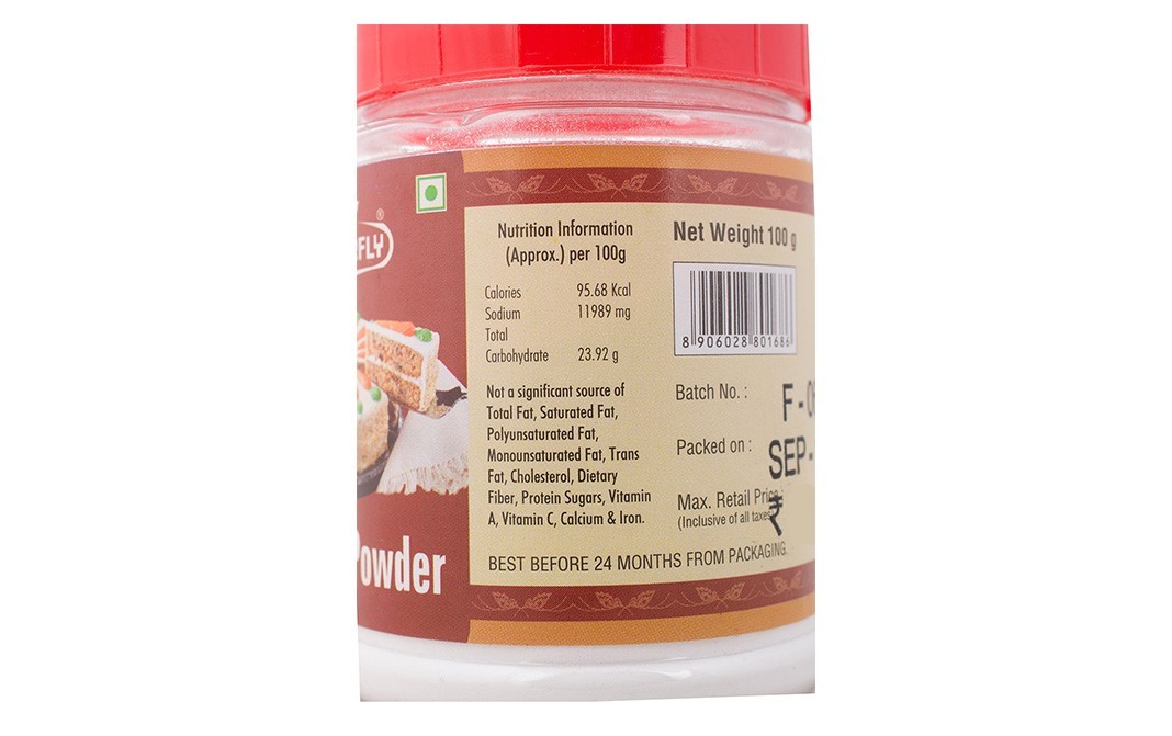 Butterfly Baking Powder    Pack  100 grams